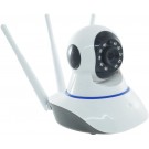Telecamera IP IPCAM Camera Smart Camera HD Wireless LED IR LAN wifi motorizzata 3 ANT