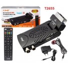 DECODER MINI DIGITALE TERRESTRE DVB T2/T3 SCART  USB HDMI HD  CON TELECOMANDO