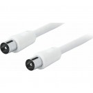 CAVO ANTENNA TV COASSIALE DVB-T2 BIANCO 3MT MASCHIO-MASCHIO