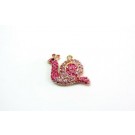 CIONDOLO IN CLOISONNE SWEET SLUG 3X4,5cm; CLOISONNE PENDANT SWEET SLUG
