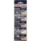 2 X SET 5 BATTERIE PILE A BOTTONE CR927 LITIO 3V LITHIUM BATTERIES 3V