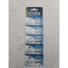 EXTRASTAR BATTERIA A BOTTONE AG0 LR521, LR63 ALKALINE BATTERY 1,5V