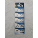 EXTRASTAR BATTERIA A BOTTONE AG1 LR621, LR60, 164 ALKALINE BATTERY 1,5V