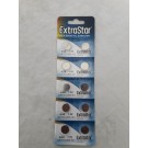 EXTRASTAR BATTERIA A BOTTONE AG8 LR1121, LR55, 191 ALKALINE BATTERY 1,5V