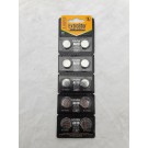 EXTRASTAR BATTERIA A BOTTONE AG10 LR54, 390, 189, LR1130 ALKALINE BATTERY 1,5V
