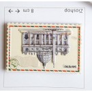  Calamita Frigo Souvenir ROMA Vaticano San Pietro Francobollo Italy Rome Fridge Magnets  Stamp