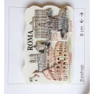 Calamita Frigo Magnete Souvenir ROMA Monumenti Misti  Fridge Magnet 