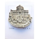 Calamita Frigo Magnete Roma Fontana di Trevi Effetto Marmo Souvenir From Italy Rome Fridge Magnets  