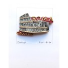Calamita Frigo Magnete Souvenir ROMA COLOSSEO Fridge Magnet From Italy Rome