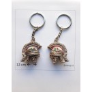 1 x Portachiavi Souvenir Roma ELMO CENTURIONE Porta Chiave in Metallo keychain Rome Italy
