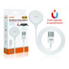 Caricabatterie Wireless Magnetico Compatibile Apple Watch Serie 1 2 3 4 5 6 7