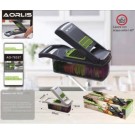 AORLIS MANDOLINA AFFETTATRICE PROFESSIONALE 6 IN 1 AO-78327 AFFETTA VERDURE TRITATUTTO AFFETTATRICE MONDOLINA MULTIFUNZIONE 