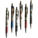 Penna Biro Monumenti Roma Impugnatura Colori Misti Souvenir Pen From Italy Rome Monuments