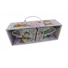 IDEA REGALO Tazza Tazze Coppia in Love Souvenir Ricordo Romantico Roma 'LOVE IN THE AIR' 5677