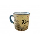  TAZZINA DA ACQUA "DA NASONE" SOUVENIR ROMA DIAMETRO 7.3 cm H7.7cm 5692 
