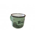 TAZZINA DA CAFFE' DIAMETRO 6cm H5.3cm ROMA 5695