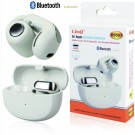 LINQ SET DOPPIO AURICOLARE BLUETOOTH DESIGN AD ORECCHINO CHARGING BOX 300mAh R9567