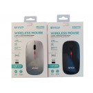 RsZs- UNICO WIRELESS MOUSE 2,4GHZ E BLUETOOTH DUAL MODE TABLET SMARTPHONE PC NOTEBOOK RICARICABILE 500mAh TYPE-C 3 DPI 4D BOTTON SILENZIOSO CON RAINBOW BACKLIGHT MS2119