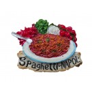 Calamita Magnete Frigo Fridge Magnets SPAGHETTI NAPOLI AGLIO PEPPE E POMODORO 