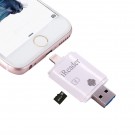 IReader Letttore di memorie SDHC SD TF iOS ANDROID E PC OTG USB 3.0 iPhone iPad 5 6 iPod etc.