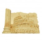 Souvenir From Italy Calamita Frigo Fridge Magnets COLONNA E COLOSSEO EFFETTO MARMO 6381