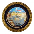 Piatto Decorativo Souvenir Ricordi di Roma in Ceramica Vaticano con Supporto o da Appendere 20cm 6427
