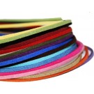 5 CORDINE CORDA ALCANTARA NASTRO CIONDOLO PENDENTE 3mm VARI COLORI