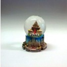 IDEA REGALO PALLA DI NEVE IN VETRO MONUMENTI DI ROMA VATICANO SNOWBALL FROM ROME SOUVENIR-Modello 2-B