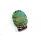 Scarabeo Verde Antico Egitto Egypt Calamita Idea Regalo Souvenir Resina