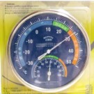 TERMOMETRO IGROMETRO ANALOGICO INTERNO ESTERNO MISURA TEMPERATURA UMIDITA' CASA