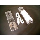  PROTEZIONE RIGIDA TRASPARENTE PER REMOTE CONTROLLER COMPATIBILE wii TELECOMANDO CUSTODIA 