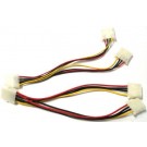 CAVO SDOPPIATORE ALIMENTAZIONE MOLEX 1-M; 2-F