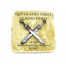 Calamita da Frigo Magnete Resina"ROMA P. SPAGNA PIUMA"Fridge Magnet Souvenir