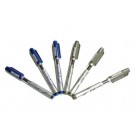 SET LOTTO 6 PENNE GEL 0.5mm A LUNGA DURATA NERO O BLU A SCELTA