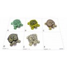 Calamita Magnete Frigo Fridge Magnets FIMO TARTARUGHE GRANDI CON FIGLIOLO