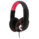 CUFFIE STEREO AURICOLARI 3,5mm IP-780  ROUGE&NOIR 