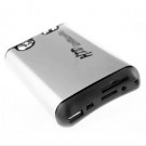 Box Case Multimediale per Hard Disk Ide 2,5" con Fm Trasmitter, RCA,RGB, OTG