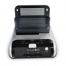 Docking Station Dual HDD w/Sim/Flash Card Reader/USB Hub e-SATA + Wireless