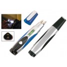 KIT 3 IN 1 TORCIA CON CACCIAVITE A 4 PUNTE E LIVELLA