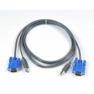 CAVO VGA+USB PER USB KVM SWITCH