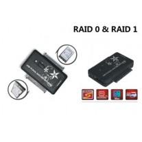 Cavo Adattatore per HDD Usb&eSATA, ,2,5" e 3,5" RAID 1 e 0 - 886