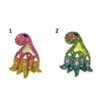 CALAMITA MAGNETE FRIGO RESINA POLIPO BRILLANTINI;FRIDGE MAGNETS OCTOPUS