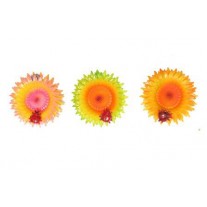 CALAMITA MAGNETE IN RESINA GIRASOLE COCCINELLA;FRIDGE MAGNET 10cm