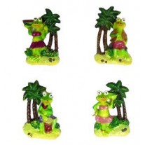 CALAMITA MAGNETE IN RESINA RANA HAWAI;FRIDGE MAGNET HAWAI FROG