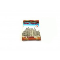 Calamita Magnete Souvenir from Italy in Resina Milano SHINING DUOMO Verticale
