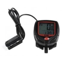 TACHIMETRO CONTACHILOMETRI DIGITALE MULTIFUNZIONE PER BICI WIRED