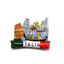 CALAMITA SOUVENIR MONUMENTI MISTI ROMA MILANO PISA VENEZIA BOLOGNA FIRENZE GONDOLA