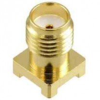 CONNETTORE COASSIALE SMA FEMMINA PCB CORTO