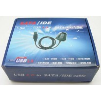 ADATTATORE USB -  IDE/SATA 3 IN 1 BLU  Per Hdd 3.5" & 2.5" IDE+SATA E Unita' Ottiche