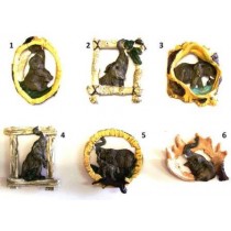 CALAMITA MAGNETE FRIGO RESINA PORTAFORTUNA ELEFANTE;FRIDGE MAGNETS ELEPHANT